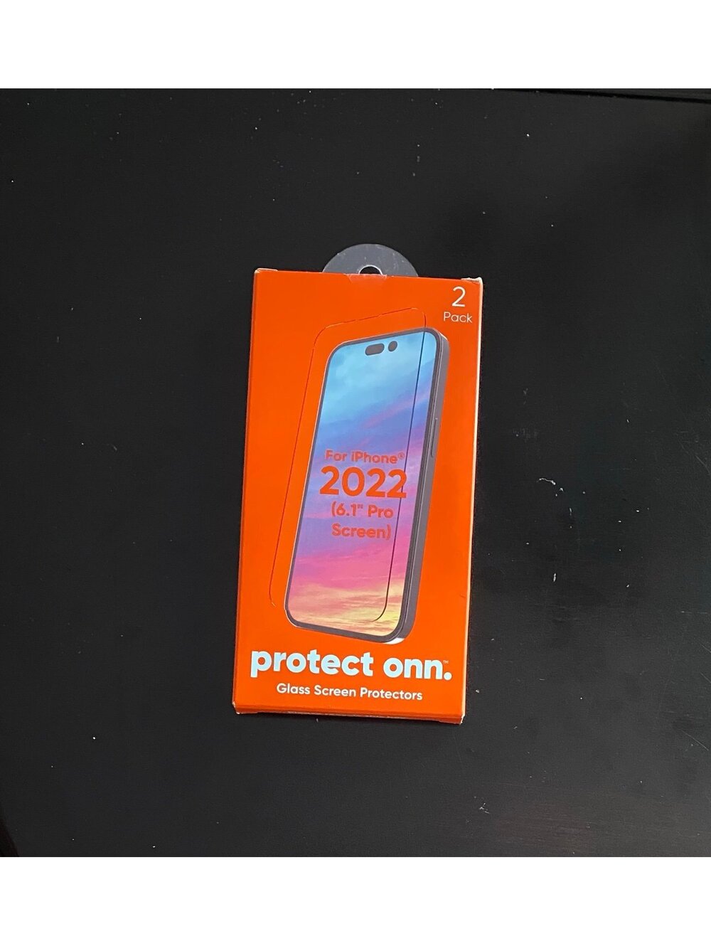 Onn Glass Screen Protector for iPhone 2022 (6.1” Pro Screen